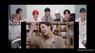 Monsta x reaction to blackpink funny and cute moments