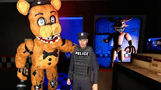 АНИМАТРОНИКИ ПУГАЮТ ОХРАННИКА FNAF COOP Garry's Mod