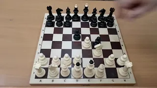 Шахматы. Сильная ловушка. Ход и вы побеждаете.  Chess Drama. Drama de ajedrez.