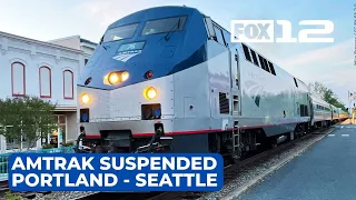 Landslide suspends Amtrak rail service between Seattle, Portland for 2 days