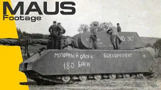 Rare Panzer VIII Maus Footage.