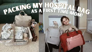 WHAT'S IN MY HOSPITAL BAG as a first time mom!