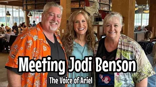 Meeting Disney Legend Jodi Benson (The Voice of Ariel!!!)