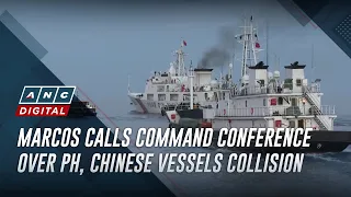 Marcos calls command conference over PH, Chinese vessels collision | ANC