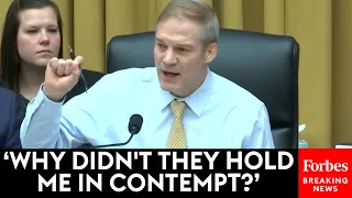 BREAKING NEWS: Sparks Fly When Jim Jordan Calls Out Democrats During Hunter Biden Contempt Debate