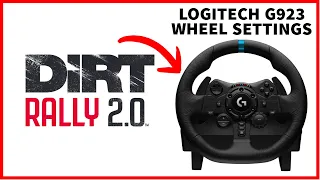 DiRT RALLY 2.0 - Logitech G923 Best Wheel Settings - Realistic Feel