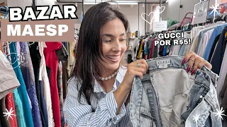 BAZAR MAESP | melhores bazares de São Paulo | achamos shorts Gucci por R$5 e calça Levis por R$10 😱