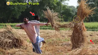 Best OF August Funny BUSHMAN PRANK In Village || Top Reaction bushman Laughter PRANK Video😃😃