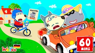 Wolfoo Geschichte🐺Bösewicht hat das Auto gestohlen! - Sicherheitstipps für Kinder @WolfooDeutsch