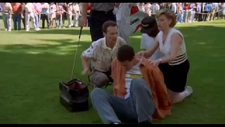 Golf Rules - Discontinuing Play - Happy Gilmore www.golfisanattitude.com