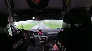 1 Rallye Králíky 2023 - Bati / Grzesiu Lancer Evo IX ON BOARD OS8 13.28km