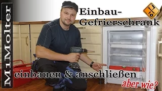 Einbau-Gefrierschrank einbauen von M1Molter