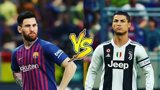All MESSI vs All RONALDO | PES 2019 | Who will win ??