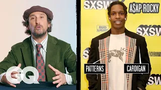 Fashion Expert Breaks Down Celebrity Suits Pt 2, From Jaden Smith to A$AP Rocky | Fine Points | GQ