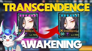 HOW TO TRANSCENDENCE AWAKEN SR HEROES | GRAND CHASE MOBILE