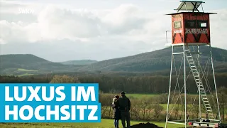 Luxus-Hochsitze mit Fußbodenheizung und Klimaanlage