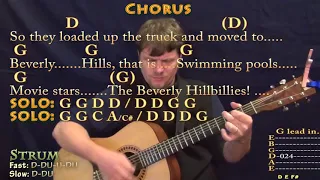The Ballad of Jed Clampett (TV Theme) Strum Guitar Cover Lesson in G with Chords/Lyrics