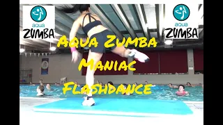 Aqua Zumba warm up “Maniac” Flashdance