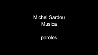 Michel Sardou-Musica-paroles