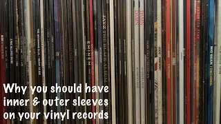 Why you SHOULD HAVE inner & outer sleeves on your vinyl | Rap Hip Hop Vinyl Collection