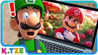 Luigis REAKTION auf The Super Mario Bros. Movie Trailer