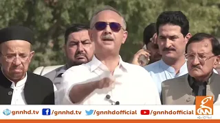 PTI Leader Omar Ayub Khan Media Talk after meeting Imran Khan