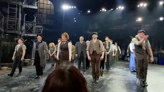 Newsies The Musical new cast opening night 19th April 2023||Woodside second row
