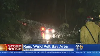 Huge Storm Pummels Bay Area With High Winds And Heavy Rain
