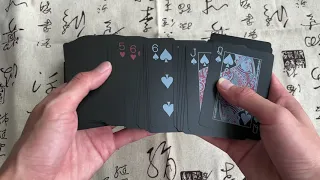Acelion Black Playing Cards Print | Custom Plastic Poker Card Manufacturers