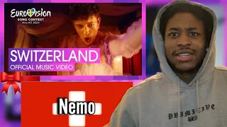 MY FIRST TIME HEARING - Nemo - The Code | Switzerland 🇨🇭 | Official Music Video | Eurovision 2024