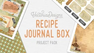 Discover our Recipe Journal Box Project Pack