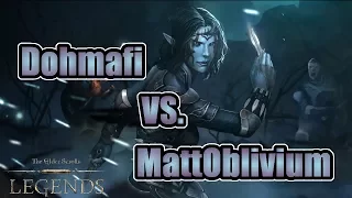 Dohmafi vs. MattOblivium (part1) | TES: Legends #004 (Stream Highlights)