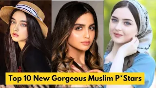 Top 10 New Gorgeous Muslim Prnstars of 2024 || Top Muslim P*stars ❤️️