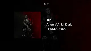 Anuel AA, Lil Durk - 1ro (432Hz)