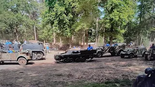 Overloon Militracks 2022 4K Sturmgeschütz Nashorn Horch Schwimmwagen Kübel Stoewer Zündapp Famo 8 9