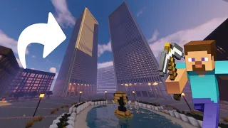 Let's Explore the Twin Towers in Minecraft! *FULL WTC COMPLEX*