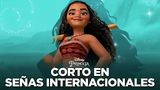 Descubriendo Moana: un mar de aventuras en señas internacionales | Disney Princesa