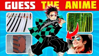 GUESS the ANIME by 4 PICTURES | ANIME QUIZ