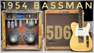 Original 1954 Fender Bassman - Defies the laws of physics