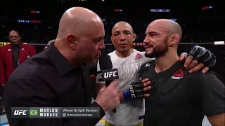 What Jose Aldo really said UFC 245 POST FIGHT INTERVIEW.