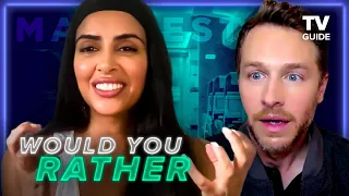 Manifest Season 4 Cast Plays Who Would You Rather | Josh Dallas,  Parveen Kaur, Melissa Roxburgh