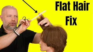 How to Fix Flat Hair - TheSalonGuy