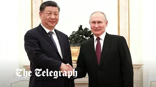 Putin admits to envying China in meeting with President Xi