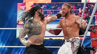 wwe 2k20/roman reigns vs edge wrestlemania 2021 full match