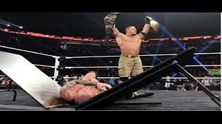 WWE RAW 12/2/13 John Cena Randy Orton TLC 2013 Contract Signing One Unified Champion