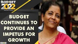 India Budget 2022: Budget continues to provide an impetus for growth | WION | English News Update