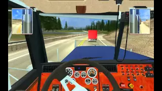 18 Wheels of Steel Extreme Trucker 2 - Montana, log cabin from Paradise to Thompson Falls