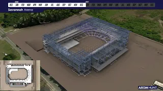 Savannah Arena 4D Animation