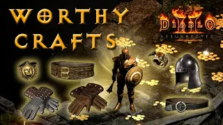 Get Rich By Crafting! High Valuable Rolls! [Diablo 2 Resurrected Loot]