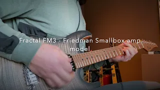 Fractal FM3 Friedman Smallbox amp model